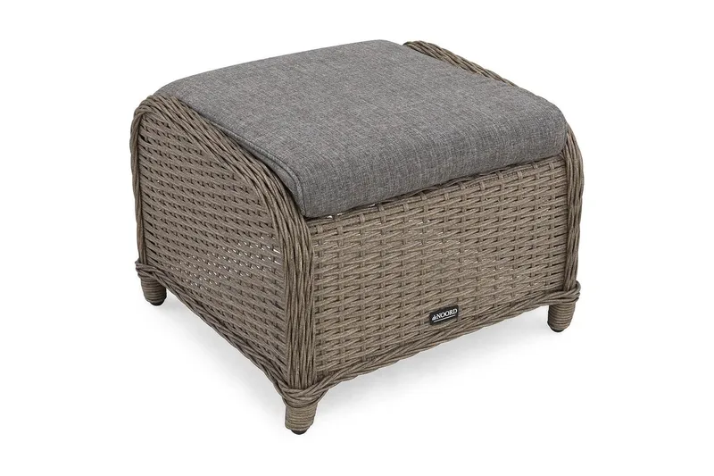 Marcus Fotpall till Öronlappsfåtölj Utomhus, Grå