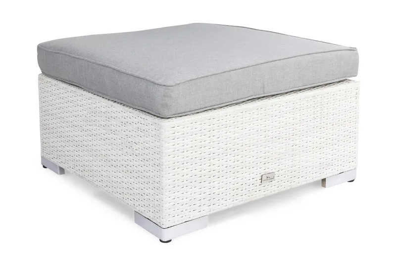 Bahamas Dynfodral till Ottoman/Bord, Ljusgrå
