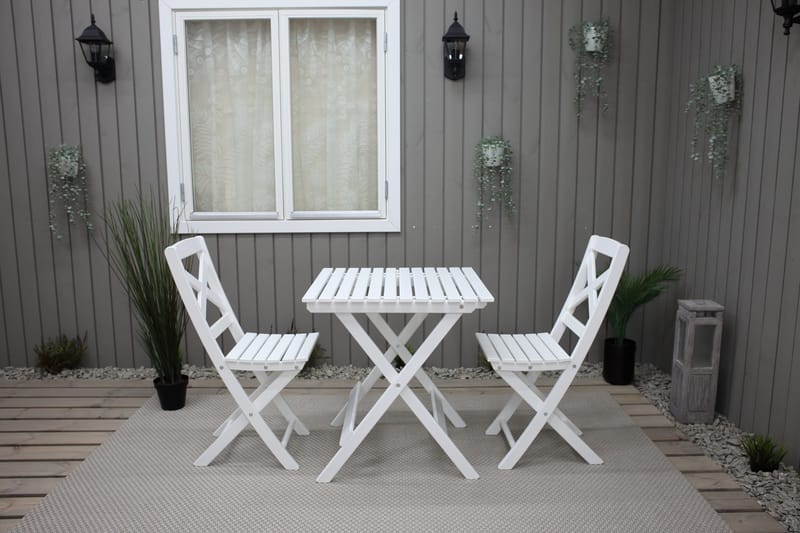 CALAYAN Klappstol Utomhus Vit - Products - Utemöbler & utemiljö - Balkong & altan - Balkongmöbler - Balkongstol