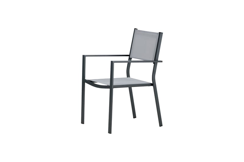 Copacabana Karmstol Utomhus Stapelbar - Svart/Grå - Products - Utemöbler & utemiljö - Balkong & altan - Balkongmöbler - Balkongstol