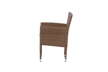 Malina Karmstol Utomhus - Brun - Products - Utemöbler & utemiljö - Balkong & altan - Balkongmöbler - Balkongstol