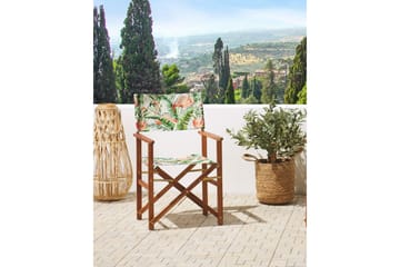 Salve Karmstol Utomhus - Mörkbrun/Grön/Rosa - Products - Utemöbler & utemiljö - Balkong & altan - Balkongmöbler - Balkongstol