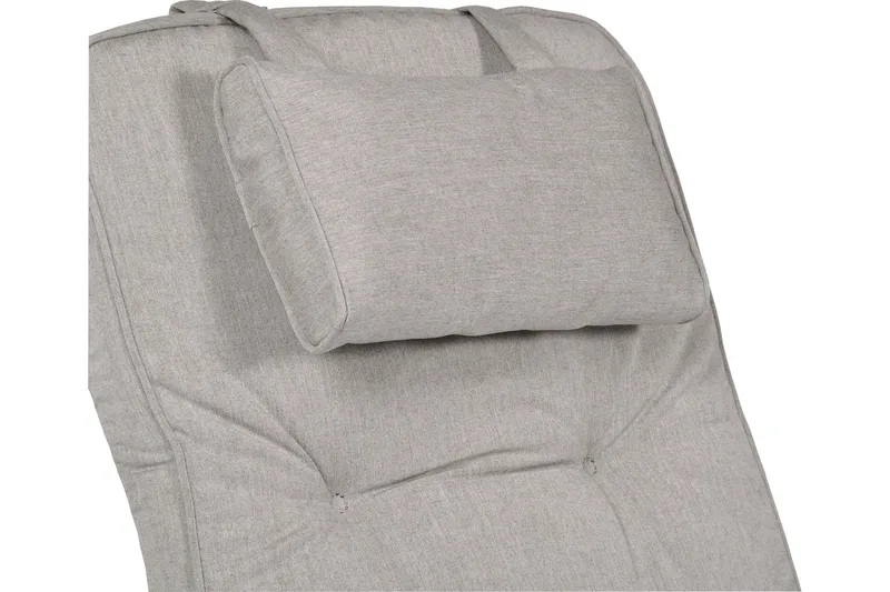 Askgrå B/B woodline,nackkudde - Grå - Products - Utemöbler & utemiljö - Dynor - Däckstolsdynor