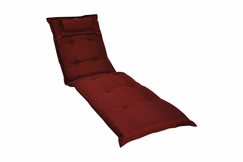 Solsängsdyna Fritab Canyon Solsängsdyna med nackkudde Wine red