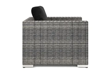 Bahamas Loungefåtölj utomhus i konstrotting - Grå - Products - Utemöbler & utemiljö - Loungemöbler - Loungestol utomhus