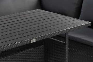 James Light Soffgrupp Utomhus  5-sits - Svart - Products - Utemöbler & utemiljö - Loungemöbler - Loungeset & loungegrupp