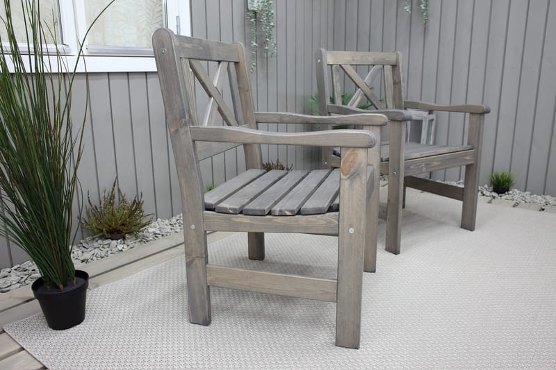 Olivo Utefåtölj - Grå - Products - Utemöbler & utemiljö - Loungemöbler - Loungestol utomhus