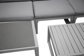 Salvador Loungegrupp Utomhus - Vit/Grå - Products - Utemöbler & utemiljö - Loungemöbler - Loungeset & loungegrupp