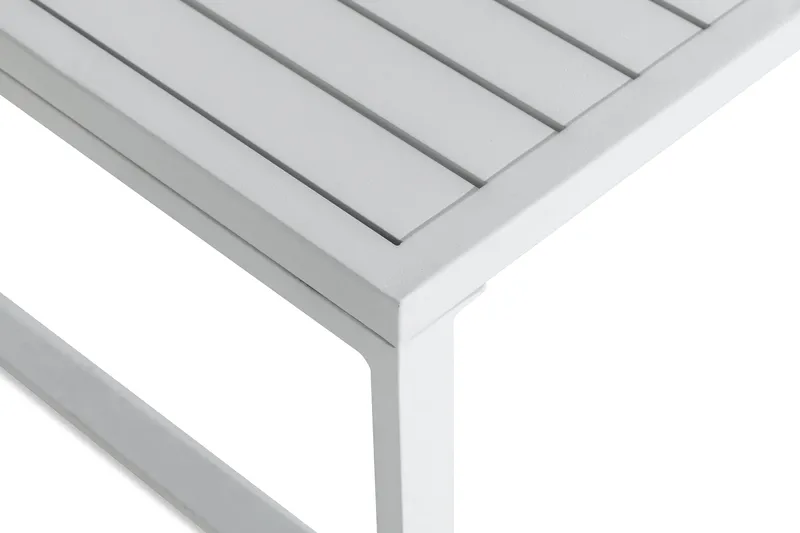 Tunis Soffgrupp - Vit / Gråa dynor - Products - Utemöbler & utemiljö - Loungemöbler - Loungeset & loungegrupp