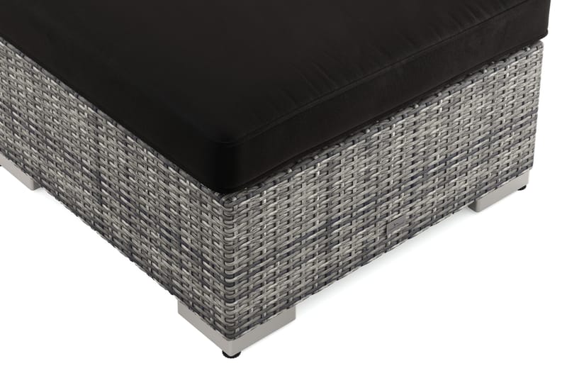 Bahamas Divanmodul - Loungebord utomhus 75x75 cm till soffor - Grå - Products - Utemöbler & utemiljö - Utebord & trädgårdsbord - Loungebord & soffbord utomhus