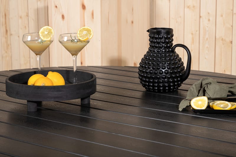 Break Matbord Utomhus 150 cm Rund - Svart - Products - Utemöbler & utemiljö - Utebord & trädgårdsbord - Matbord utomhus