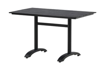 Denver Matbord Utomhus 120 cm - Svart - Products - Utemöbler & utemiljö - Utebord & trädgårdsbord - Matbord utomhus