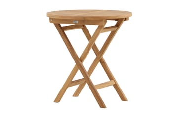 Kenya Cafébord Rund Ø70 cm - Beige - Products - Utemöbler & utemiljö - Utebord & trädgårdsbord - Matbord utomhus