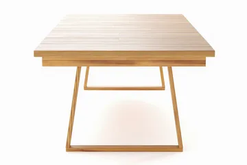 Menorca Stort Rektangulärt Matbord i trä Utomhus 100x240 cm - Teak / Natur - Products - Utemöbler & utemiljö - Utebord & trädgårdsbord - Matbord utomhus