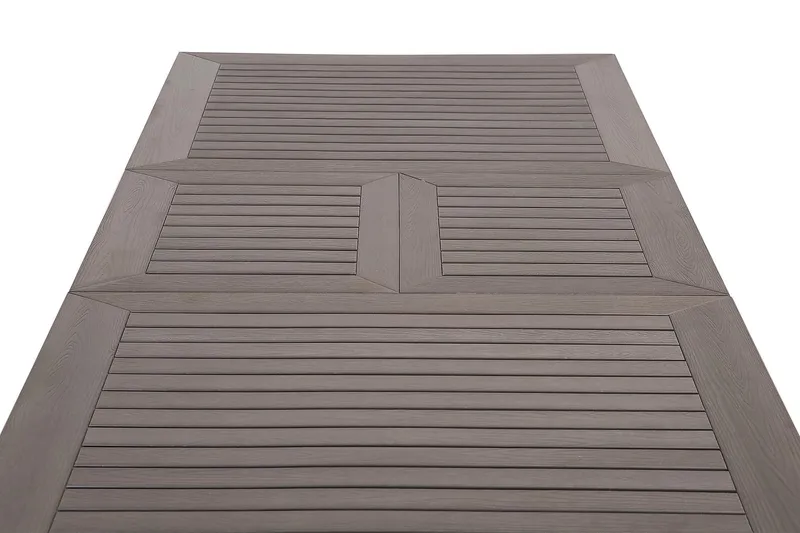 Monaco Förlängningsbart Matbord 152-210x90 cm - Svart / Grå - Products - Utemöbler & utemiljö - Utebord & trädgårdsbord - Matbord utomhus