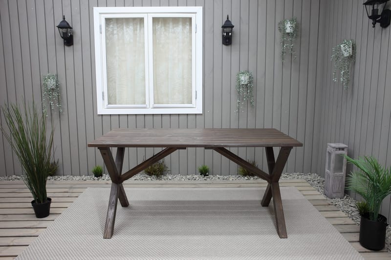 Scottsdale Matbord Utomhus 150 cm - Brun - Products - Utemöbler & utemiljö - Utebord & trädgårdsbord - Matbord utomhus