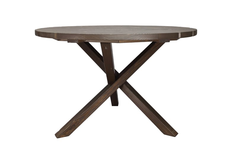 Scottsdale Matbord Utomhus Runt 112 cm - Brun - Products - Utemöbler & utemiljö - Utebord & trädgårdsbord - Matbord utomhus