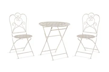 Hubscher Balkongset - Beige - Products - Utemöbler & utemiljö - Utegrupp - Cafegrupp & cafeset