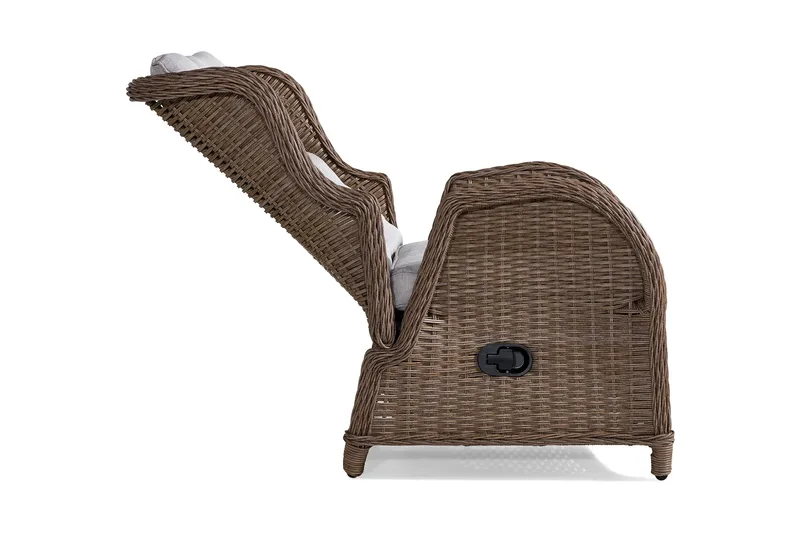 Marcus Caféset med 2 Reclinerfåtöljer Utomhus m Dyna - Natur - Products - Utemöbler & utemiljö - Utegrupp - Cafegrupp & cafeset