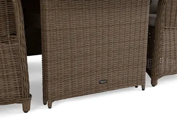 Marcus Matgrupp Utomhus 200 + 4 Fåtöljer m Dyna - Natur - Products - Utemöbler & utemiljö - Utegrupp - Matgrupp utomhus