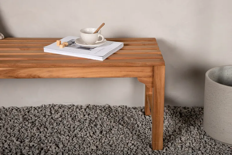 Kenya Bänk Utomhus 150 cm - Brun - Products - Utemöbler & utemiljö - Utesoffa - Trädgårdsbänk & utebänk