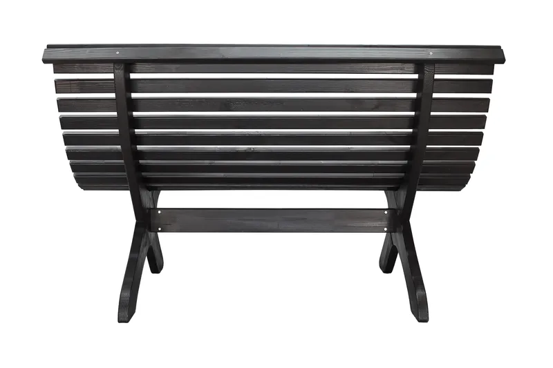 Norvald Bänk Utomhus - Kaffesvart - Products - Utemöbler & utemiljö - Utesoffa - Trädgårdssoffa