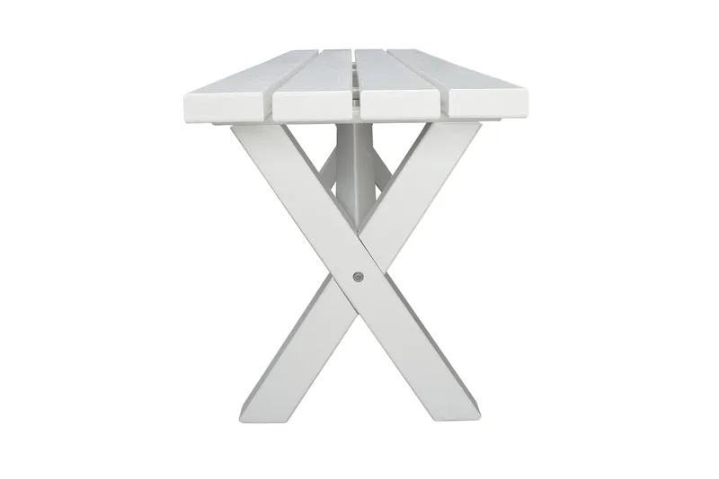Scottsdale Bänk Utomhus 180 cm Vit - KWA - Products - Utemöbler & utemiljö - Utesoffa - Trädgårdsbänk & utebänk