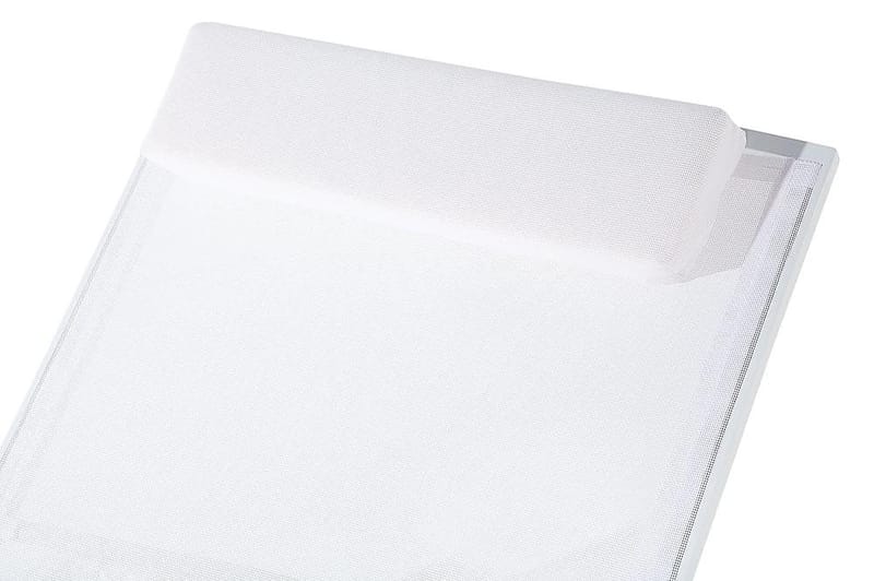 Catania Ii Solsäng 66|190 cm - Vit - Products - Utemöbler & utemiljö - Utestol & trädgårdsstol - Solsäng & solvagn