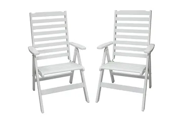 Grevie Positionsstol - Vit - Products - Utemöbler & utemiljö - Utestol & trädgårdsstol - Positionsstol