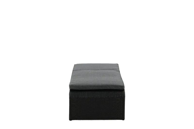 London Solsäng Svart - Venture Home - Products - Utemöbler & utemiljö - Utestol & trädgårdsstol - Solsäng & solvagn