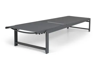 Sanna Solsäng Med Justerbart Ryggstöd - Svart - Products - Utemöbler & utemiljö - Utestol & trädgårdsstol - Solsäng & solvagn