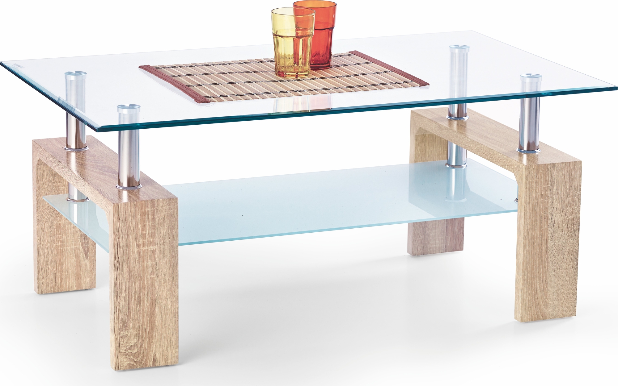 Paisley-Couchtisch 100 x 60 cm - Sonoma-Eiche Paisley-Couchtisch 100 x 60 cm - Sonoma-Eiche