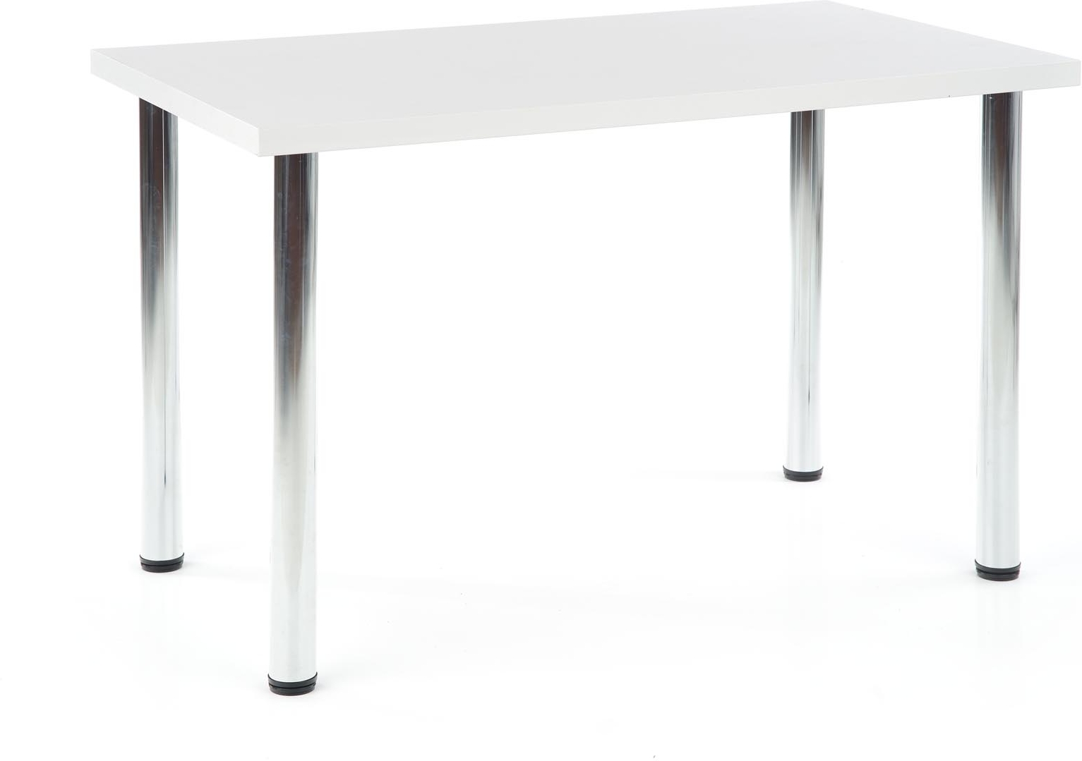 Buno Esstisch 120 cm - Wei�/Chrom