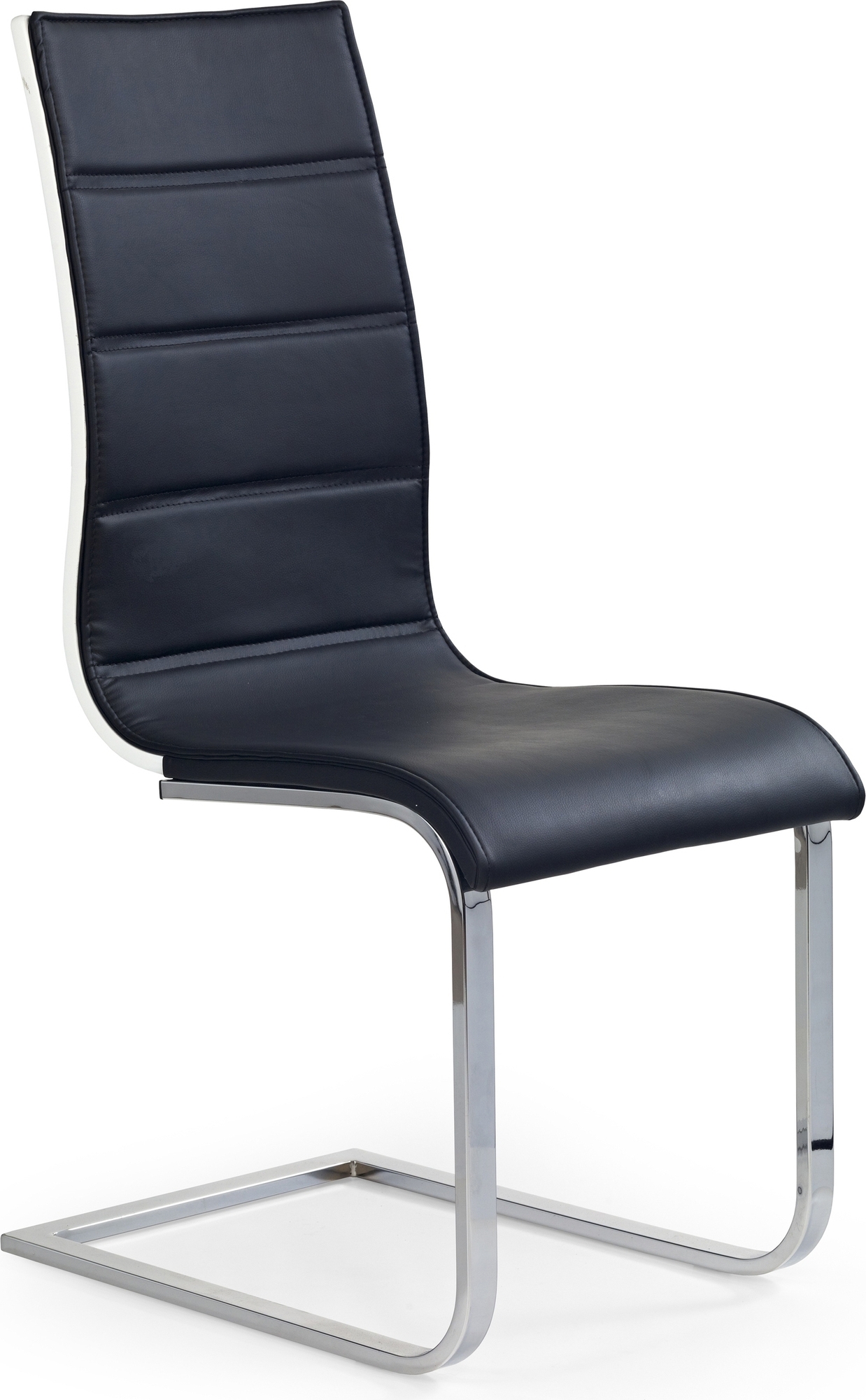 Stuhl Aiden - Schwarzes PU