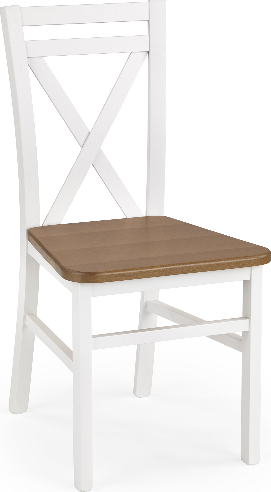 Ember Stuhl - Wei�/Holz