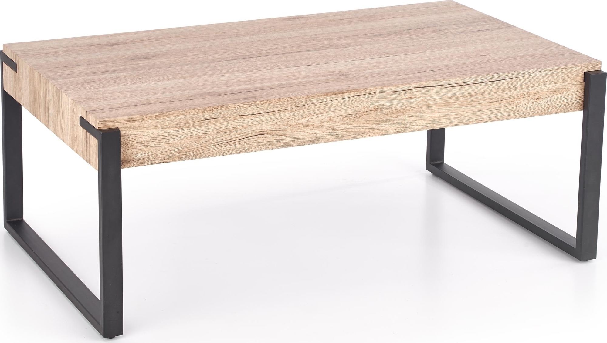 Vincent Couchtisch - Eiche/schwarz