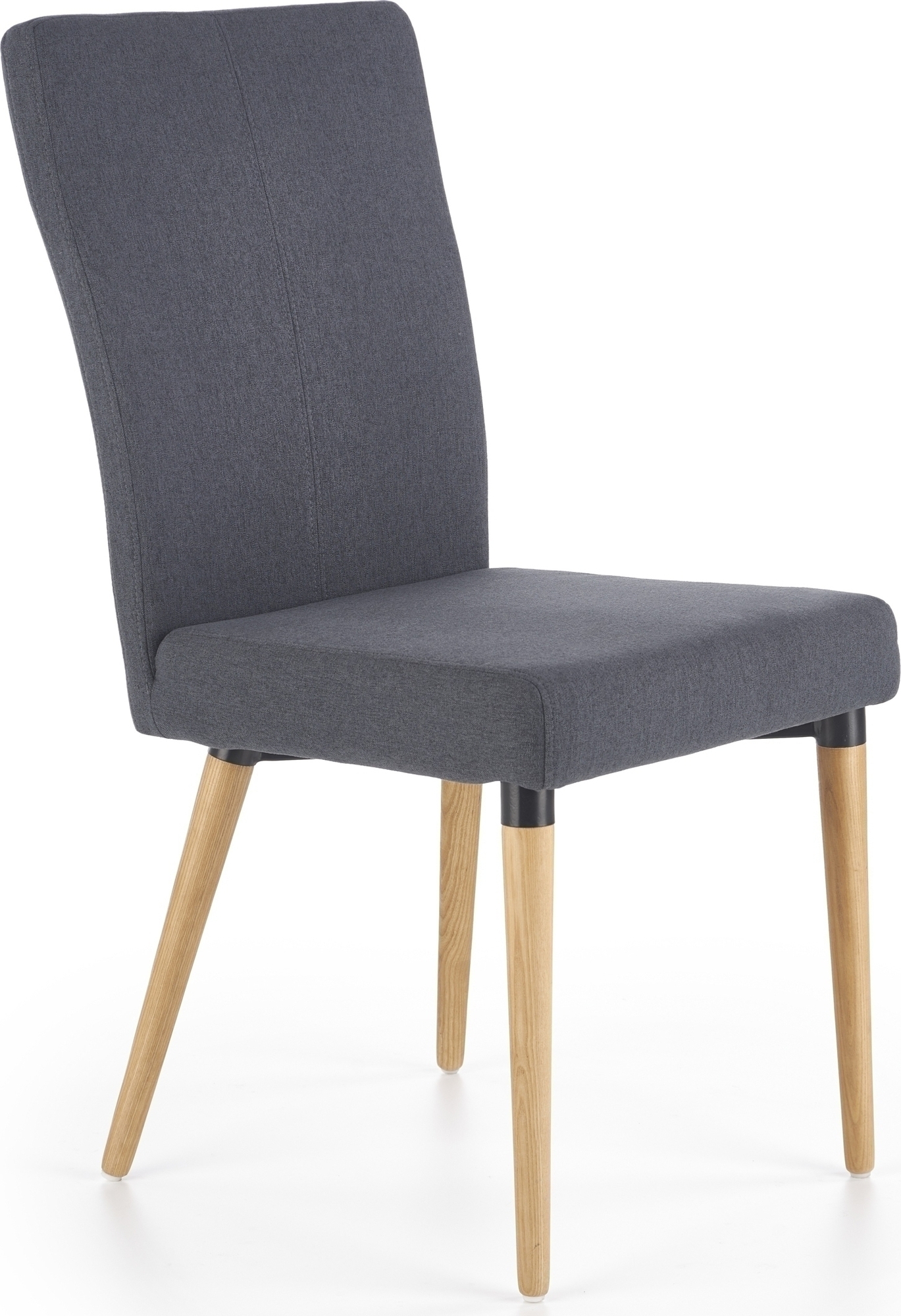 Shad Esszimmerstuhl - Dunkelgrau / Helles Holz