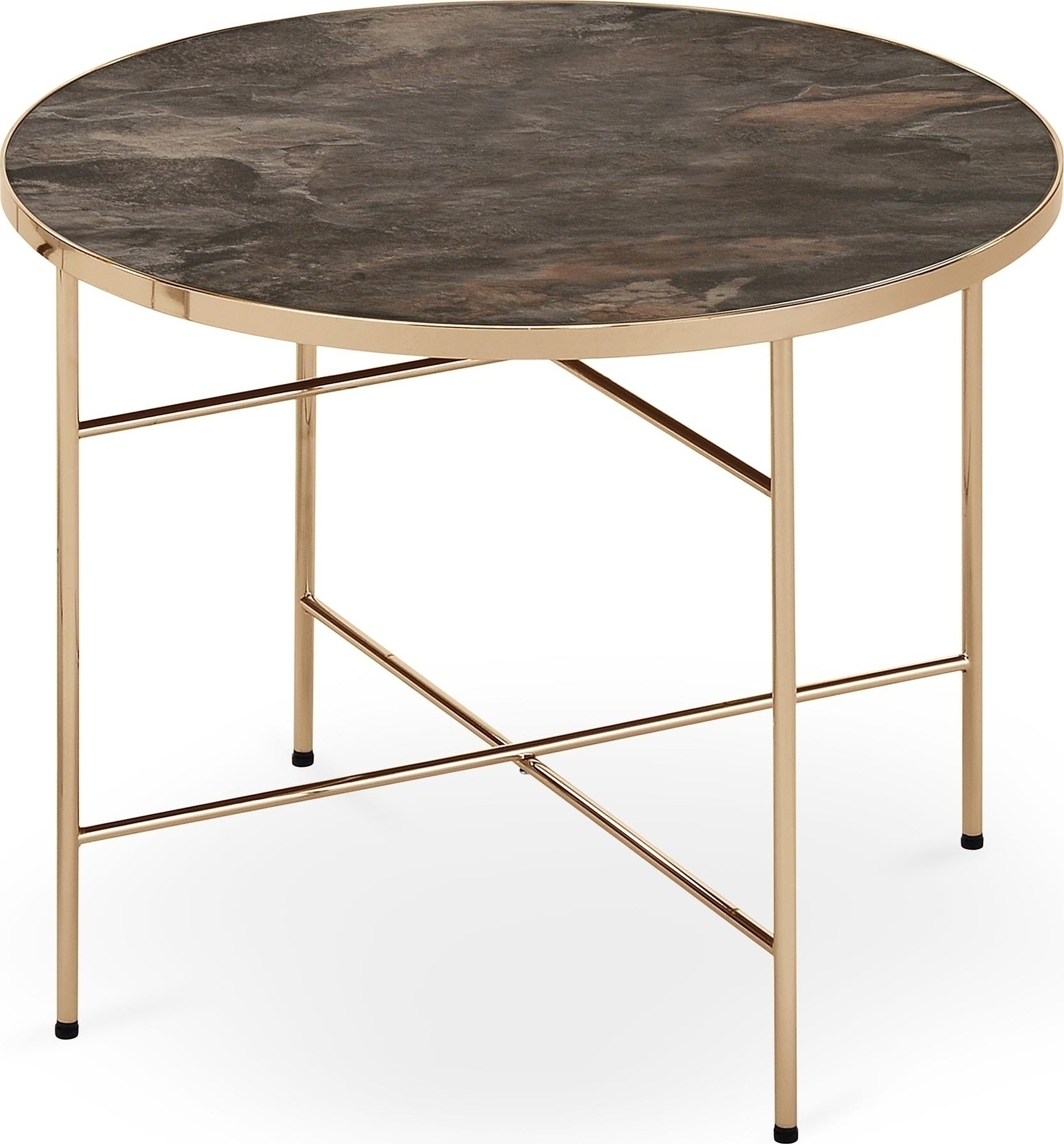 Ingunn Beistelltisch - Dunkler Marmor Ingunn Beistelltisch - Dunkler Marmor