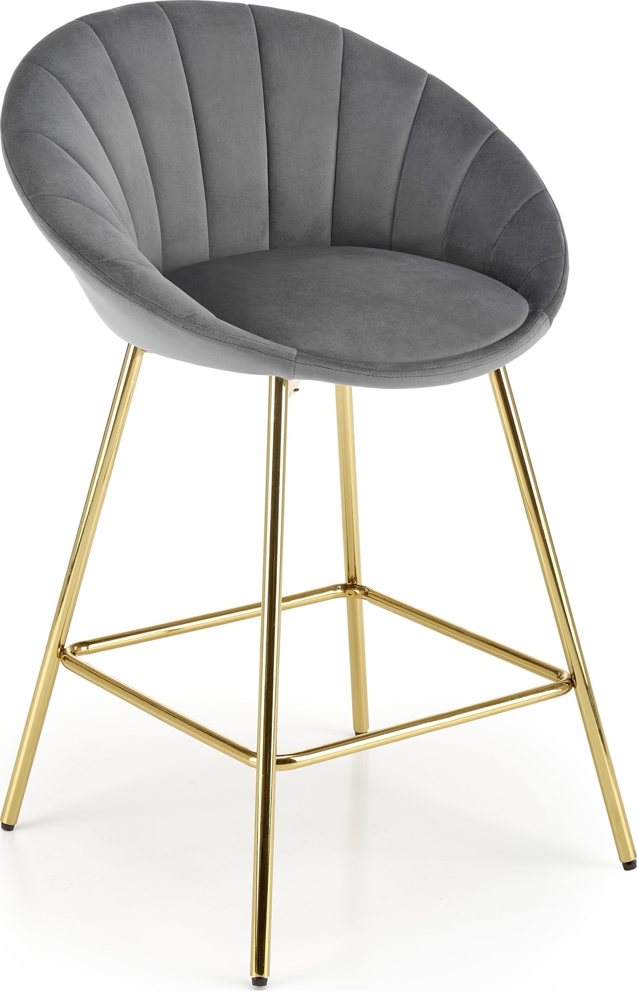 Pelican Barhocker 112 - Grau/Gold Pelican Barhocker 112 - Grau/Gold