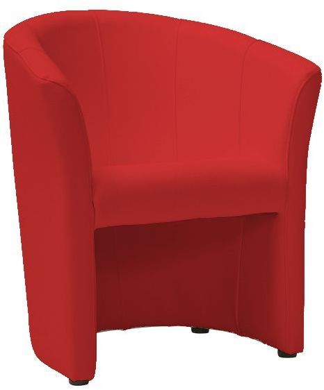 Clubsessel Myra - Rot (PU) Clubsessel Myra - Rot (PU)