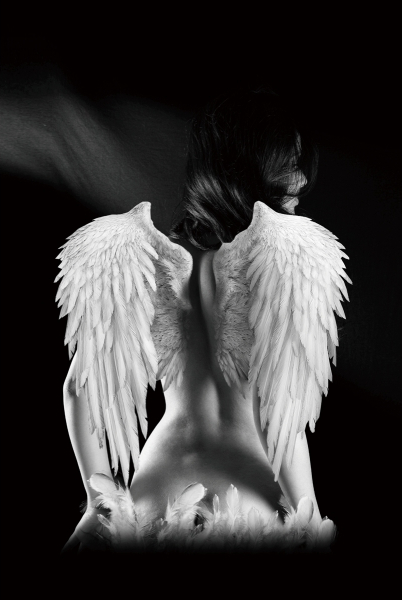 Glasmalerei - Engel 2 - 80x120 cm