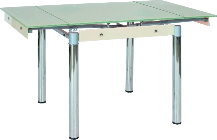 Dayana Esstisch 80-131 cm - Creme