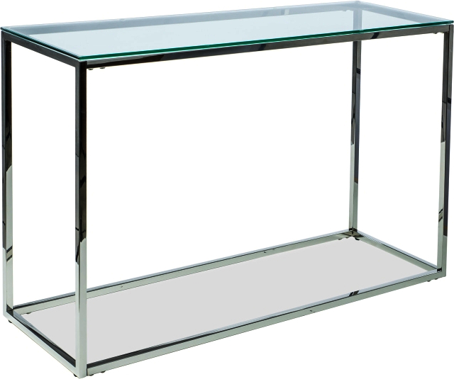 Hilton Konsolentisch 120 x 40 cm - Chrom