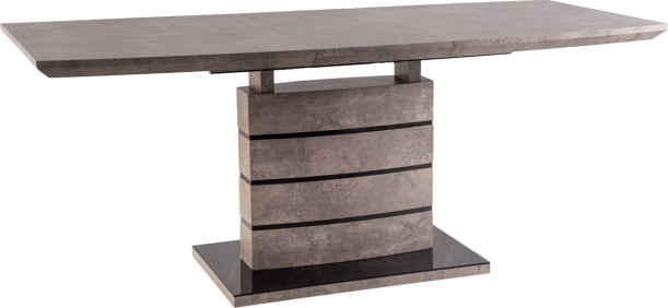 Leonardo Esstisch 140-180 cm - Grau Leonardo Esstisch 140-180 cm - Grau