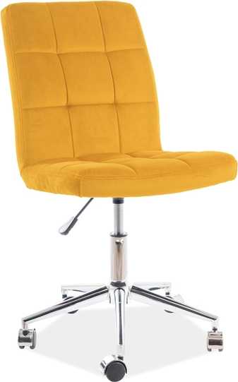 Quantum B�rostuhl - Orangefarbener Samt