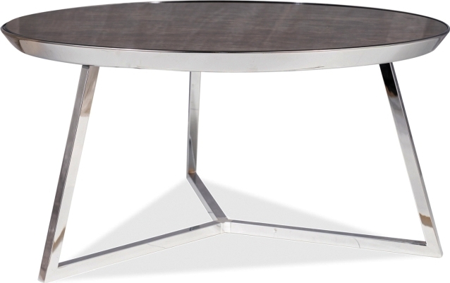 Temida Couchtisch �76 cm - Chrom