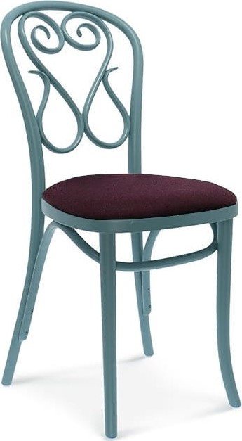 Esszimmerstuhl Nr. 4 - Optionale Farbe des Rahmens und der Polsterung