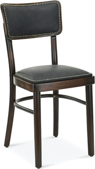 Novo Esszimmerstuhl mit Nieten - Optionale Farbe des Rahmens und der Polsterung