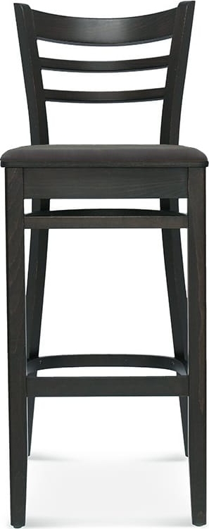 Bistro 2 Barhocker - Optionale Farbe des Rahmens und der Polsterung