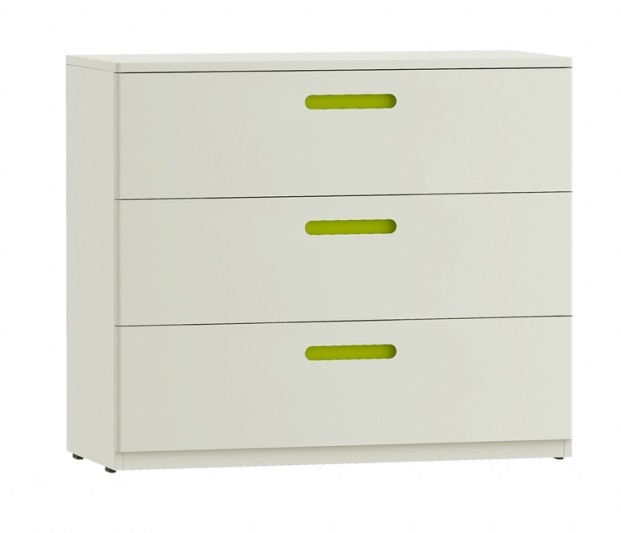 Tanja Kommode 3 - Wei�